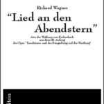 "O Du mein holder Abendstern" (Lied an den Abendstern)