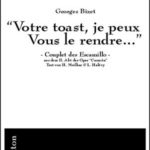 "Votre toast, je peux vous le rendre"